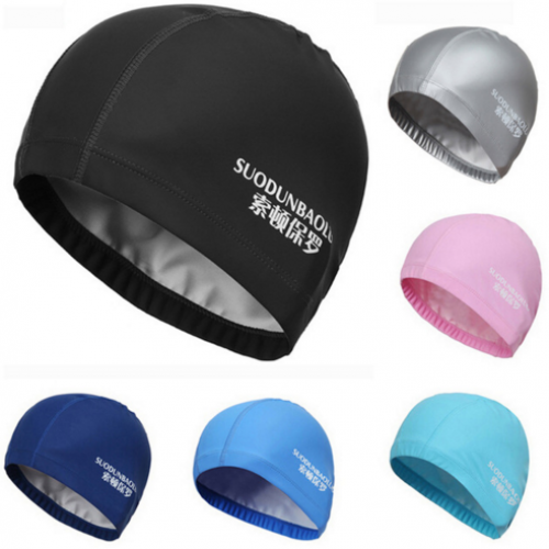 Waterproof PU Fabric Swim Pool Hat