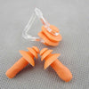 Soft Swim Silicone Earplug Nose Clip Set